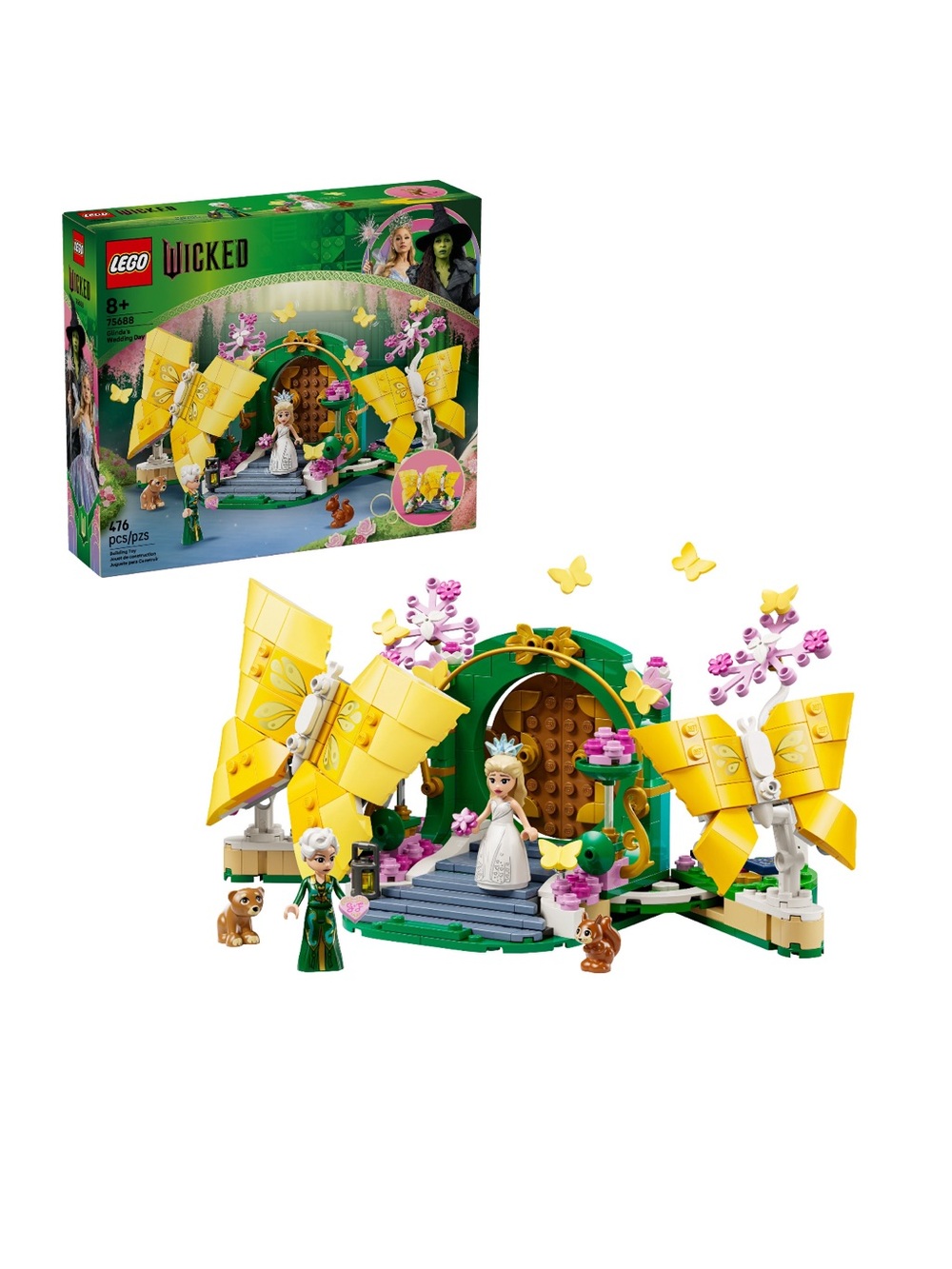 LEGO Wicked Glinda's Wedding Day Building Set with Glinda & Morrible 75688 *NEW*